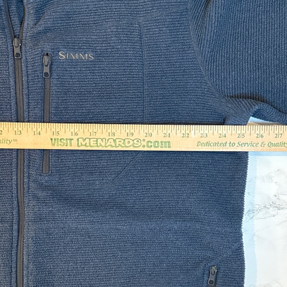 Simms Technical Fleece Full Zip Jacket Outdoor Fi… - image 5